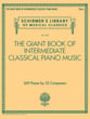 The Giant Book of Intermediate Classical Piano Music piano sheet music cover